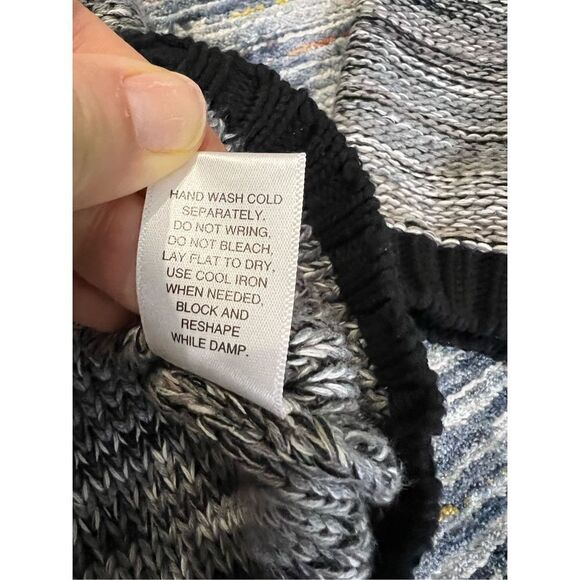 Michael Stars NWT relaxed fit grey high-low sweater size XS/S - Picture 7 of 9